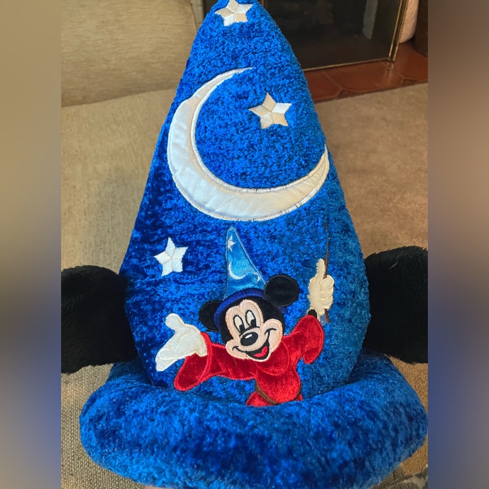 Walt disney world blue mickey mouse sorcerers hat - Picture 6 of 6